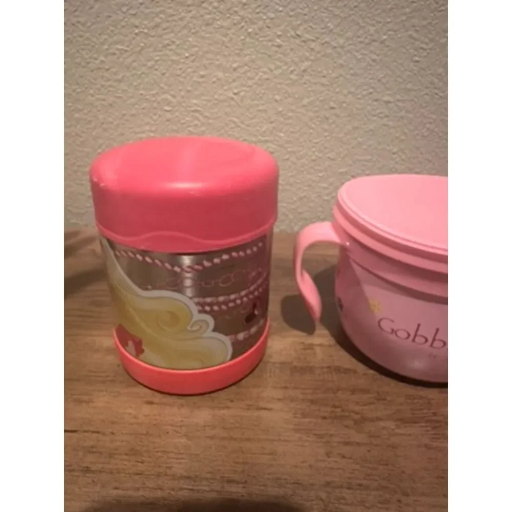 Thermos - Barbie & Blue Lot with Gobble N Go Cup
